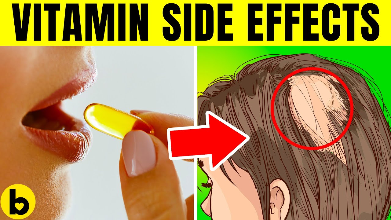 9 Side Effects Of Having Too Many Vitamins