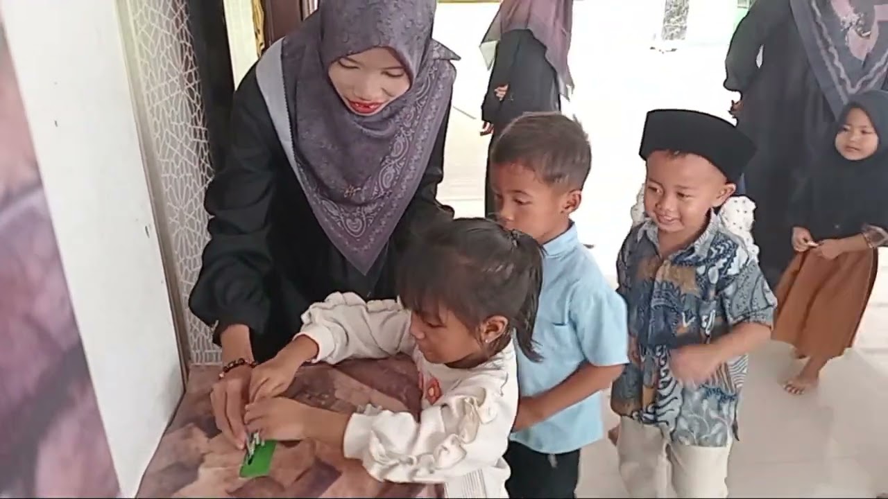 KB Muslimat NU Ceria//Ramadhan Kareem//Belajar berinfaq & bersedekah