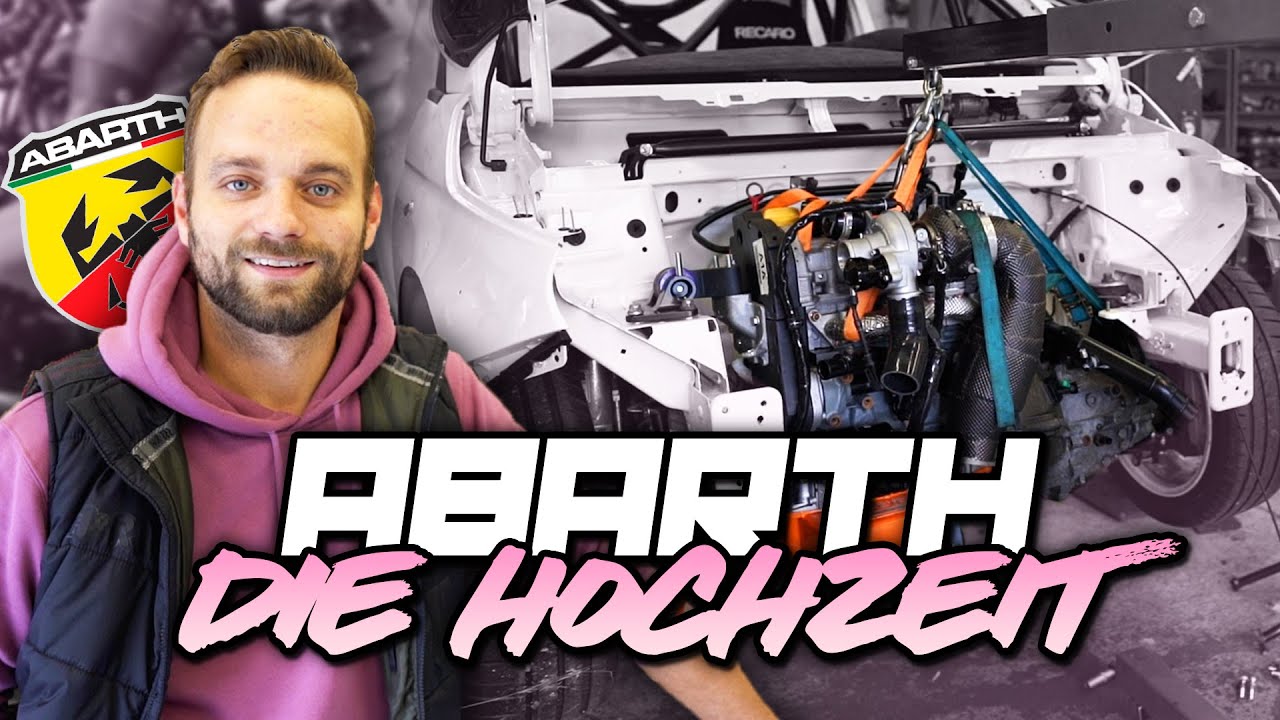 Die HOCHZEIT - Der ABARTH Motor ist wieder an der RICHTIGEN Stelle!