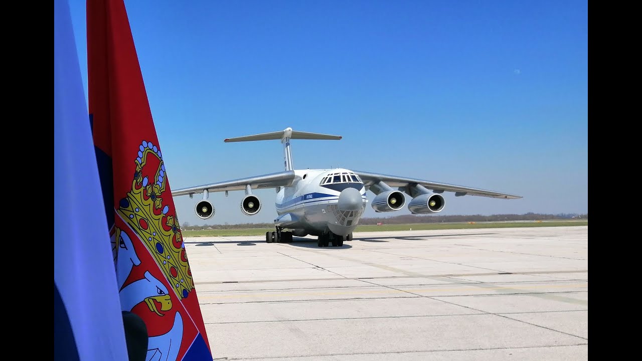 U Beograd stigao prvi avion sa pomoći iz Rusije