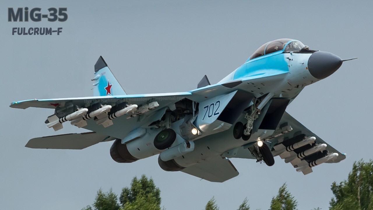 MiG-35 Fulcrum-F: A Última Evolução do MiG-29!