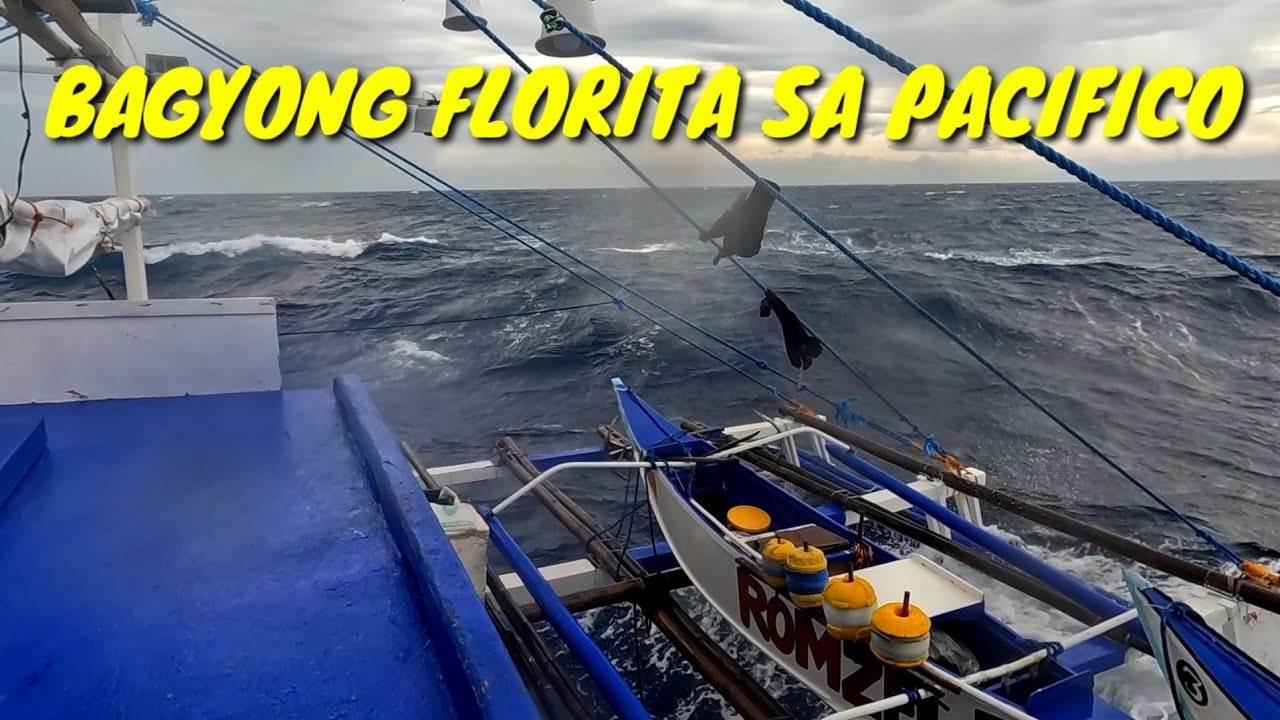 Grabe inabutan kami ng bagyo sa Pacific Ocean 🌊