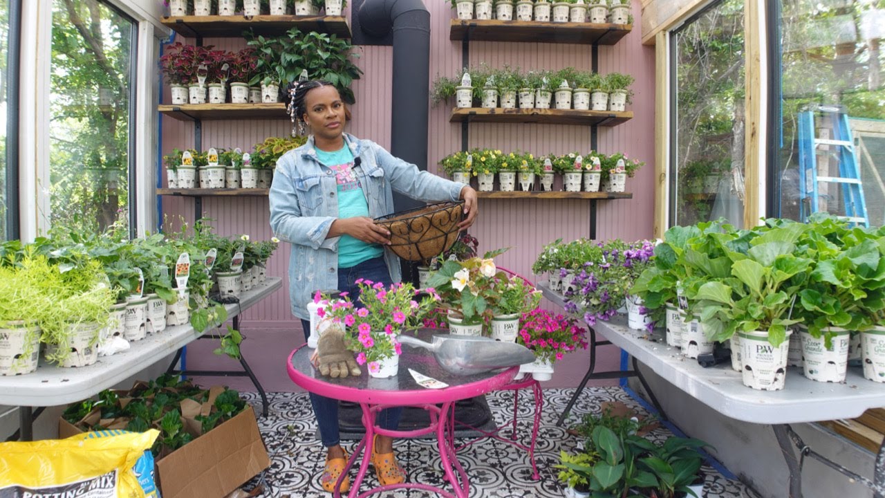 Подвесные корзины для яркого солнца | Gardenaddictz