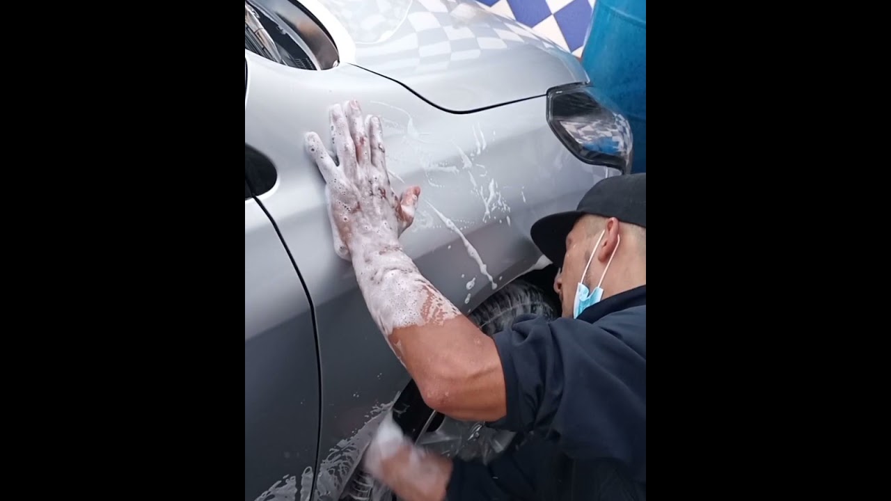 tutorial lavado de auto exelente chicos