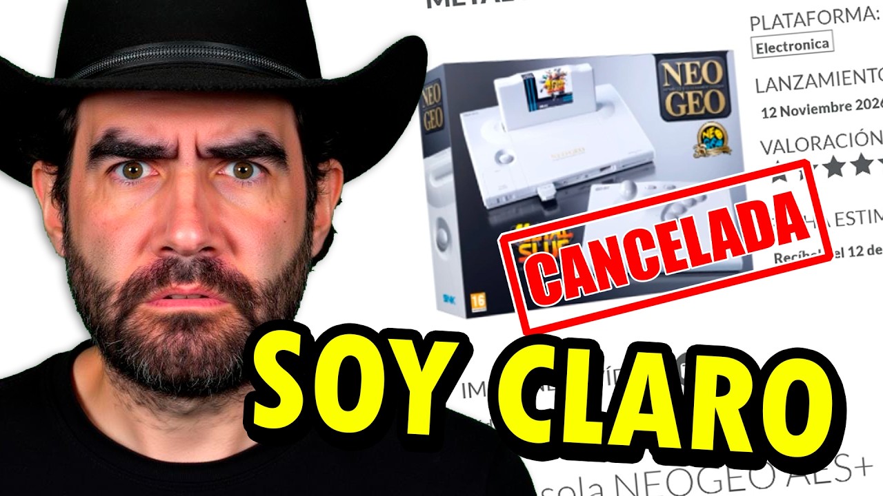 Por este motivo HE CANCELADO mi reserva de la NEO GEO AES+ Blanca