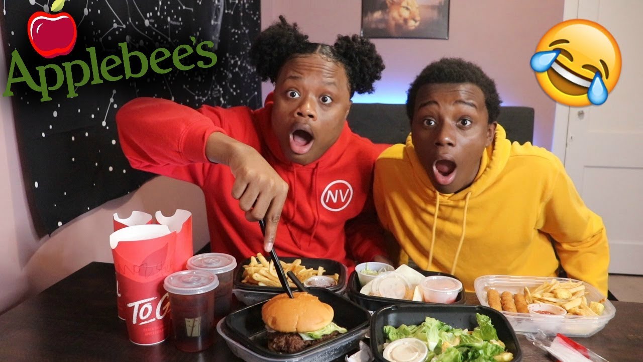 Applebee's Mukbang (СМЕШНОЙ AF)