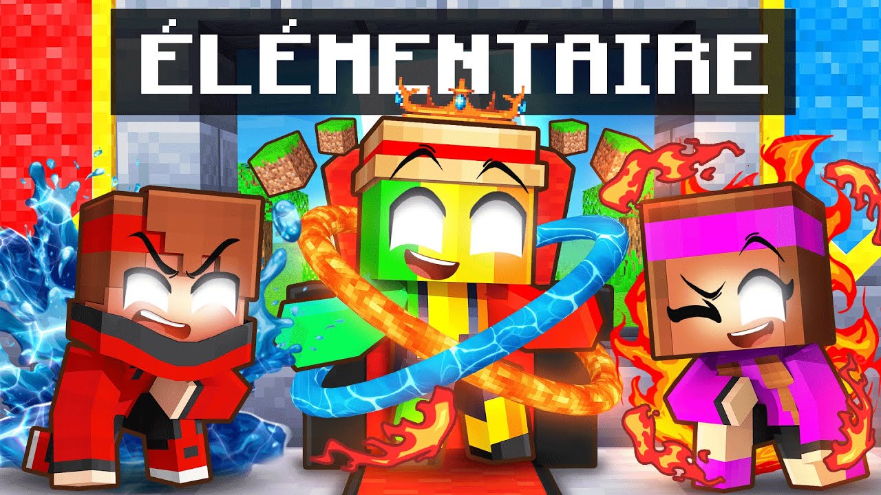Awariz devient le ROI des ELEMENTAIRE sur Minecraft !