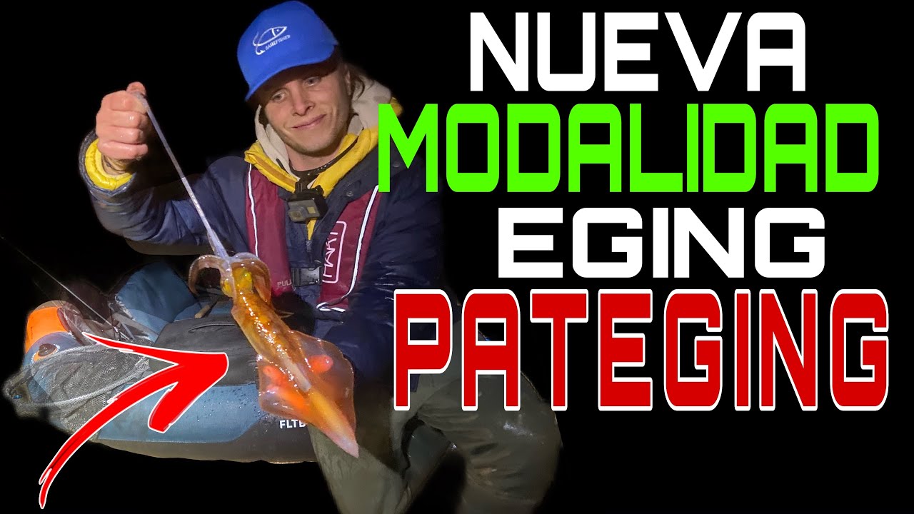 PATEGING una MODALIDAD que PESCA PULPOS CALAMARES Y SEPIAS a EGING
