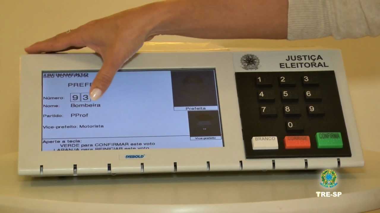 Instruções para votar