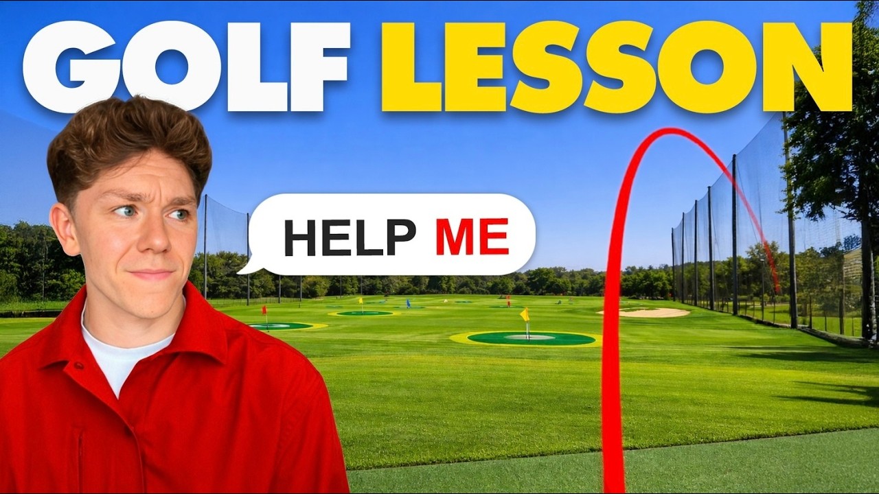 My First EVER Golf Lesson...