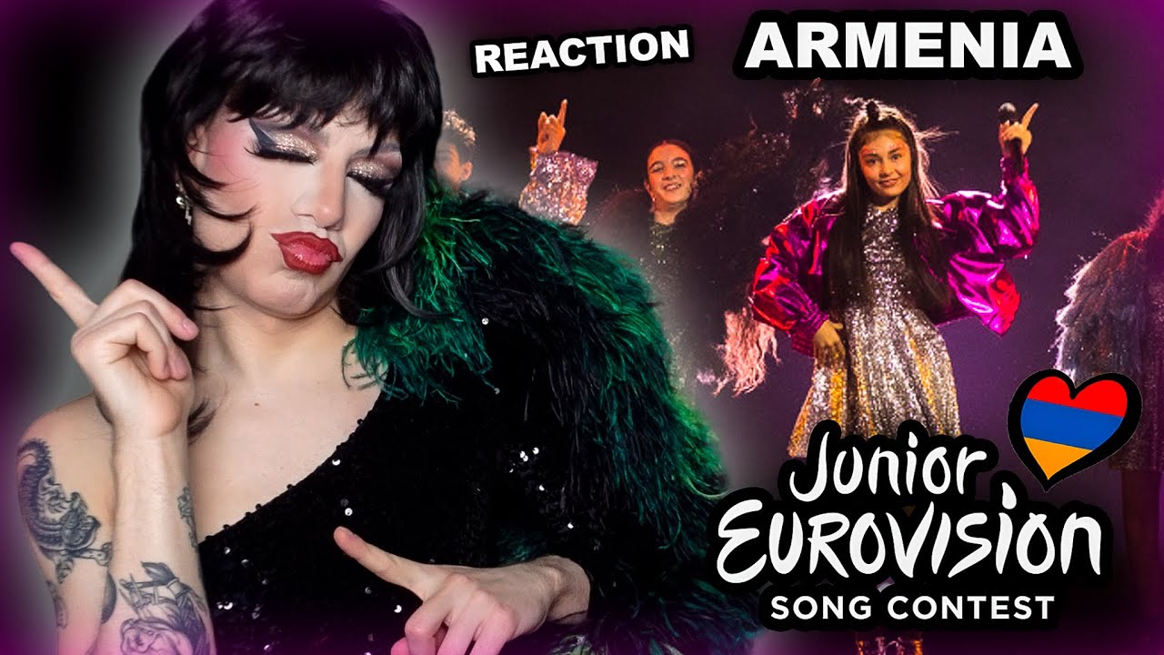 ARMENIA - Nare - Dance! (LIVE) | Junior Eurovision 2022 REACTION