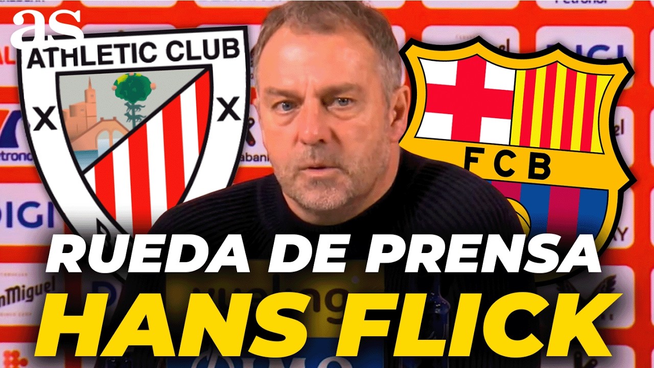 HANSI FLICK, RUEDA de PRENSA completa tras ATHLETIC 0-REAL MADRID 1