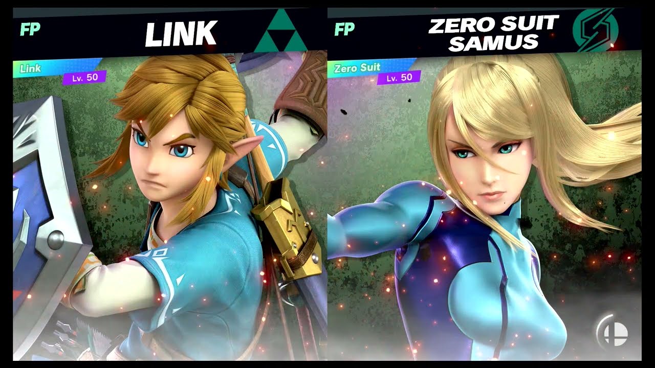 Super Smash Bros Ultimate Amiibo Fights – Link vs the World #29 Link vs Zero Suit Samus