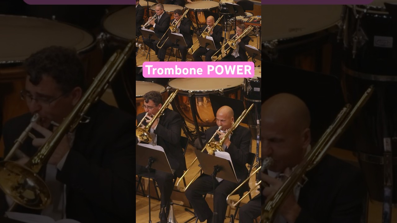Trombone power at BARBARROJA Tuba Concertino #musica