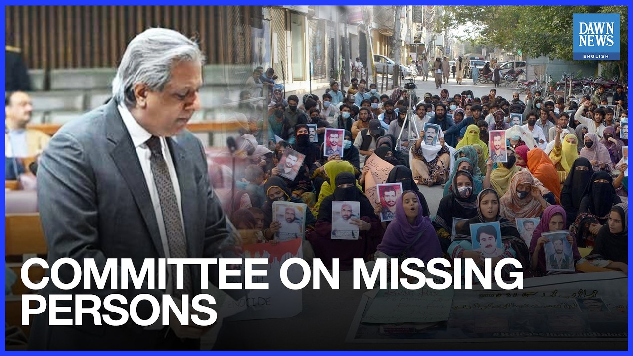 Law Minister Azam Nazeer Tarar Announces New Committee to investigate Missing Persons Cases | Dawn