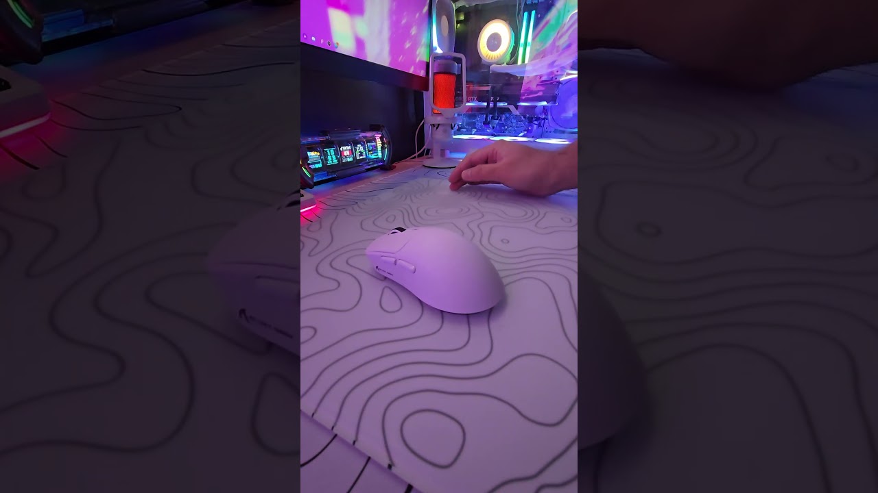 XVX Glass Mousepad #pcgaming #mousepad #xvx #glass #gaming #skillissue #setup #esports