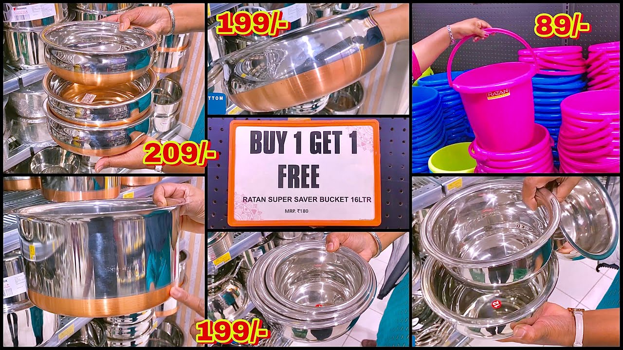 🚨D MART Festival Sale On Everything!!!  Biggest Sale Of the Decade On Steel Items😱