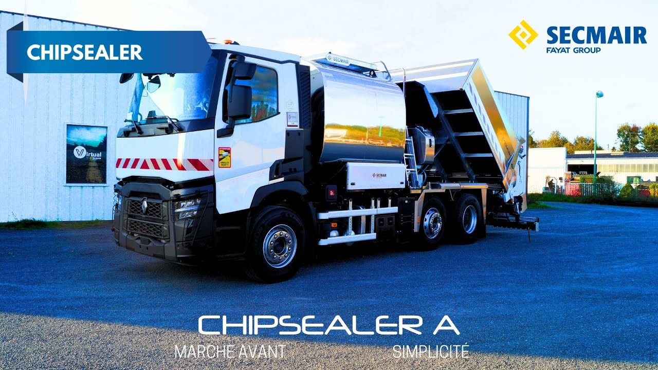 Départ CHIPSEALER A Secmair vers la Loire