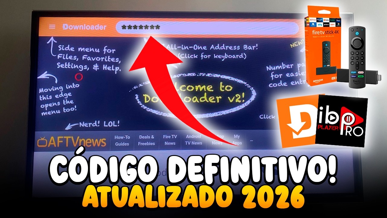 IBO PLAYER PRO COMO BAIXAR E INSTALAR PELO DOWNLOADER