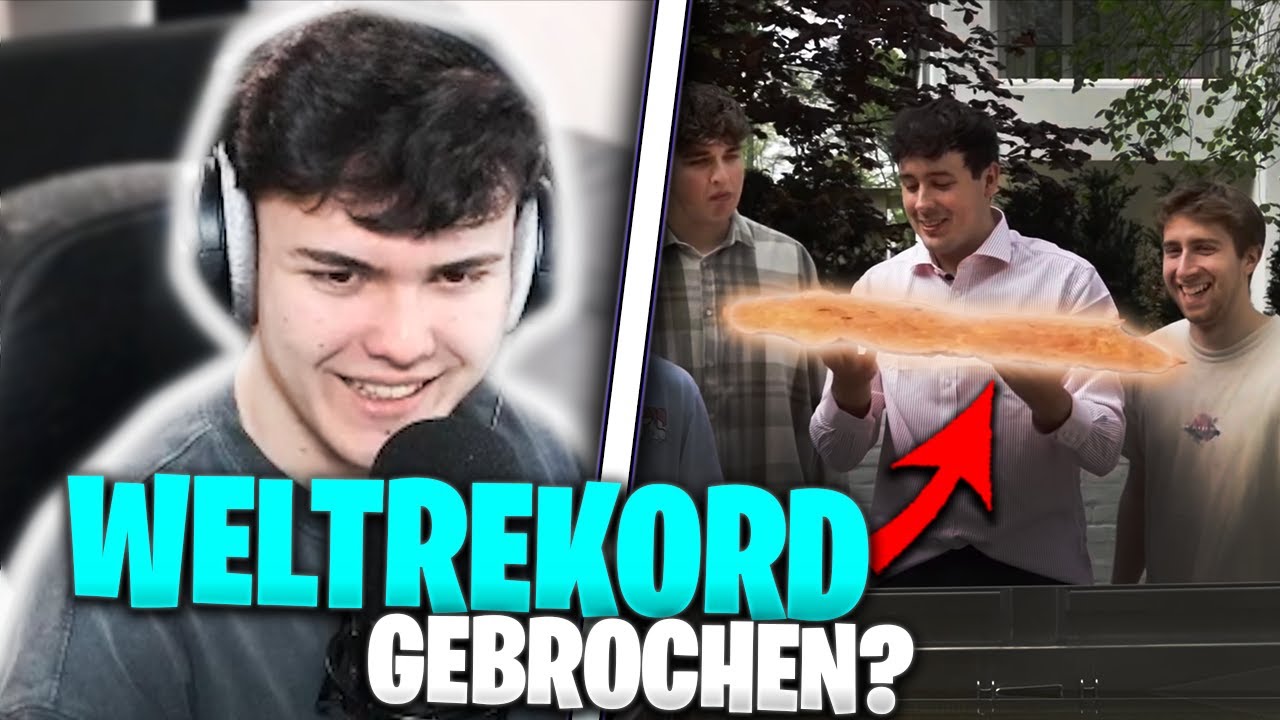 (Weltrekord) Bezge reagiert auf den größten Chip der Welt von Crispyrob 😱 | Bezge Reaktion
