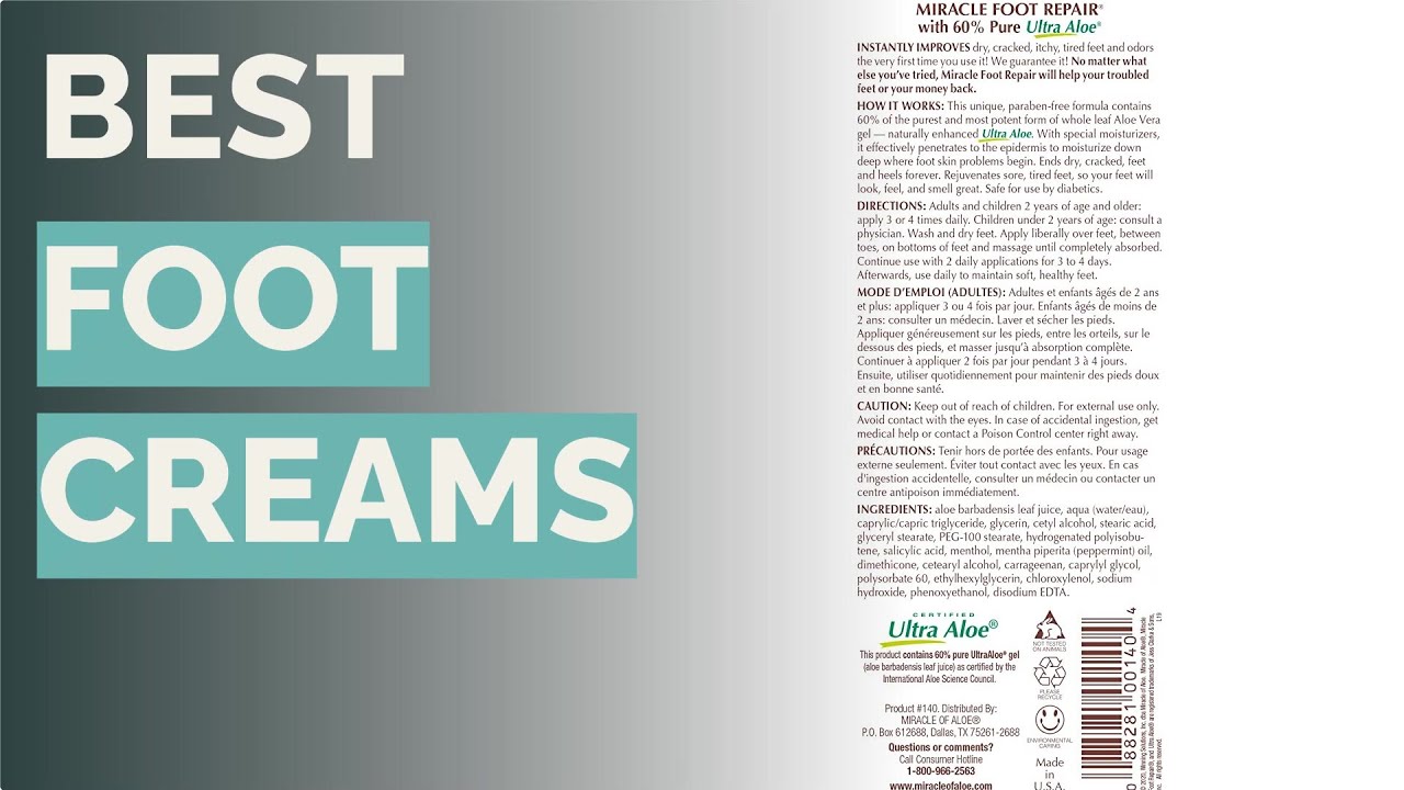 🌵 10 Best Foot Creams (Dermatologist-Reviewed)