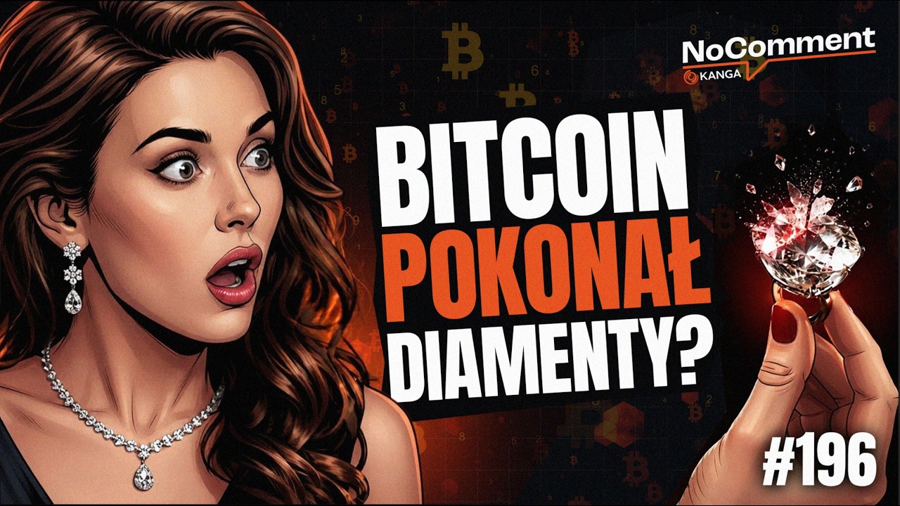BITCOIN właśnie pokonał diamenty? / No Comment #196