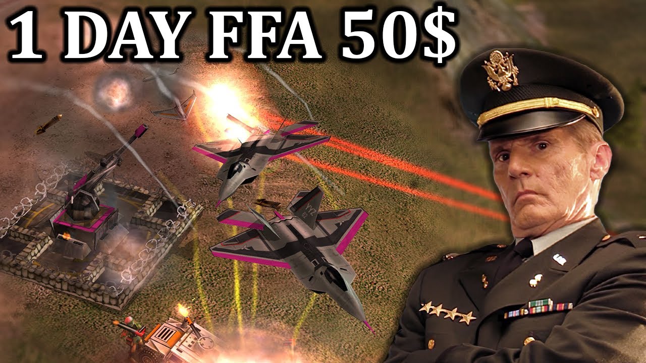 [LIVE] 50$ 1 Day FFA challenge | C&C Generals Zero hour!!