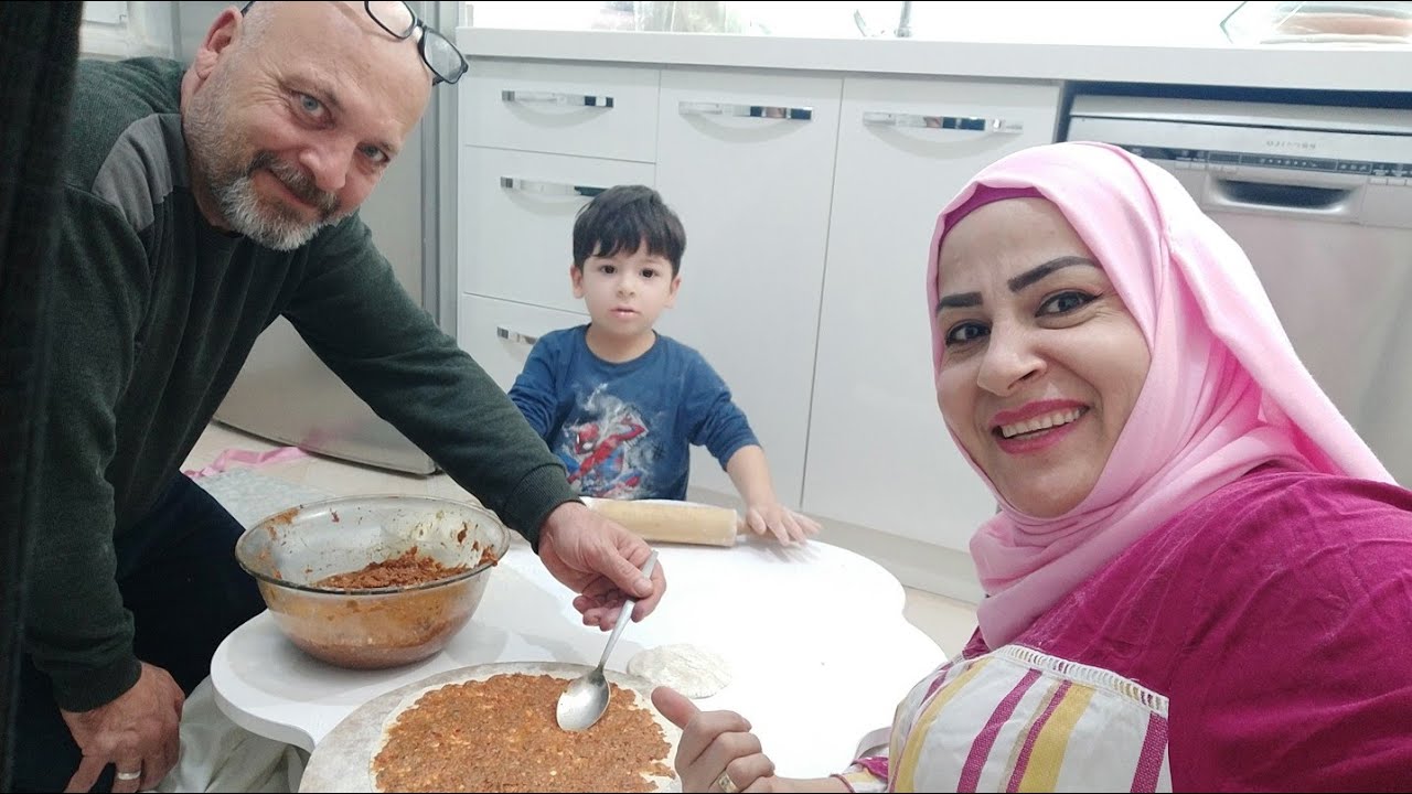 طلع يحبني مصلحه😁سويت أطيب لحم بعجين