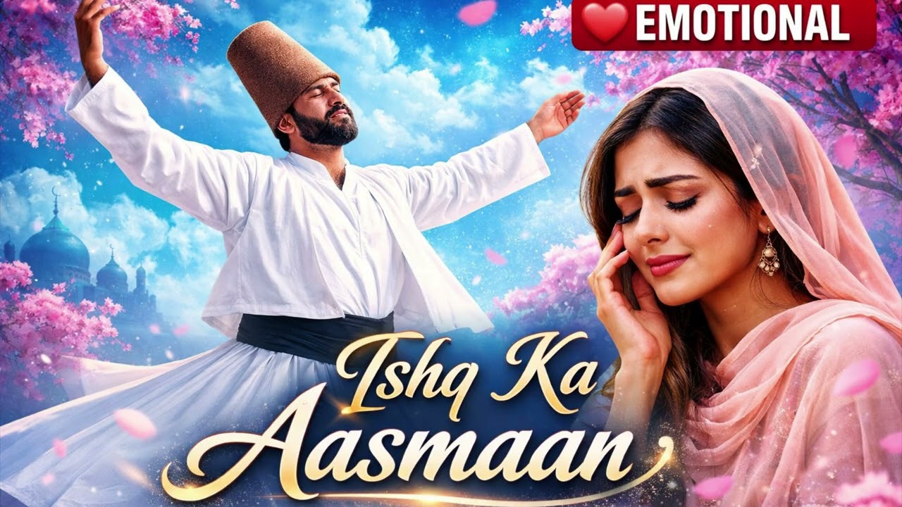 Ishq Ka Aasmaan – The Sky of Divine Love | Sufi Musical Journey Inspired by Rumi & Bulleh Shah