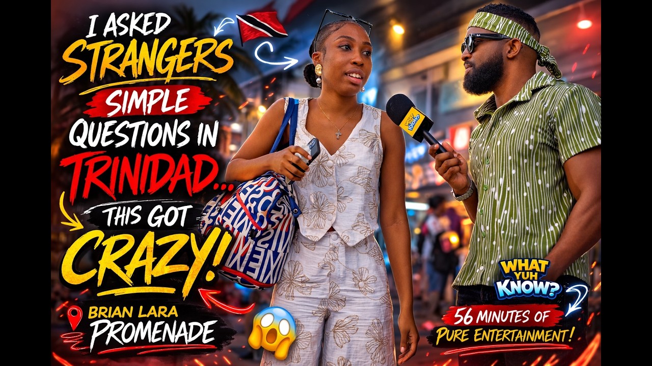 The Streets of Trinidad Were UNFILTERED… You Won’t Believe These Answers 😭🔥