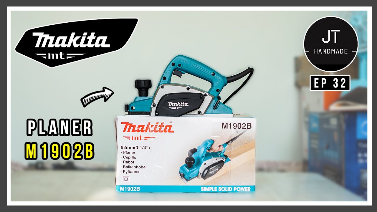 Makita Electric Planer MT Series M1902B - Unbox And Test | Ep 32