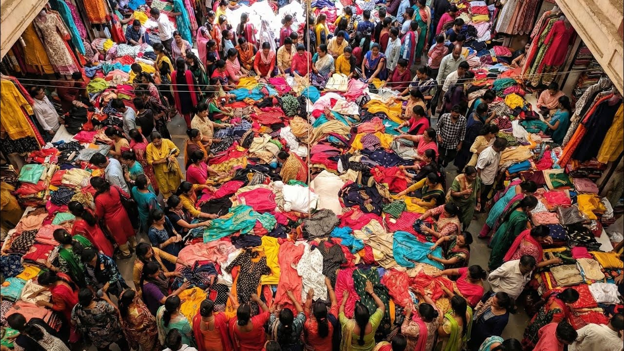 Sanganer cloth market jaipur | Sanganer wholesale fabric market | Jaipur Cotton Fabric ||
