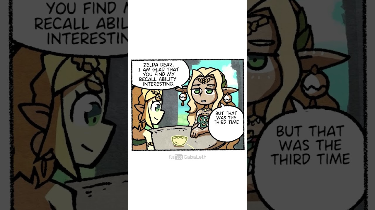 Zelda is fascinated by the Recall ability #tearsofthekingdom