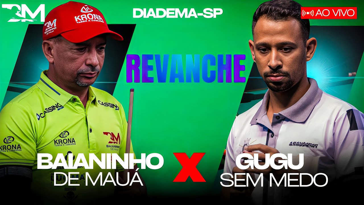 EU BAIANINHO DE MAUÁ X GUGU SEM MEDO REVANCHE AO VIVO 