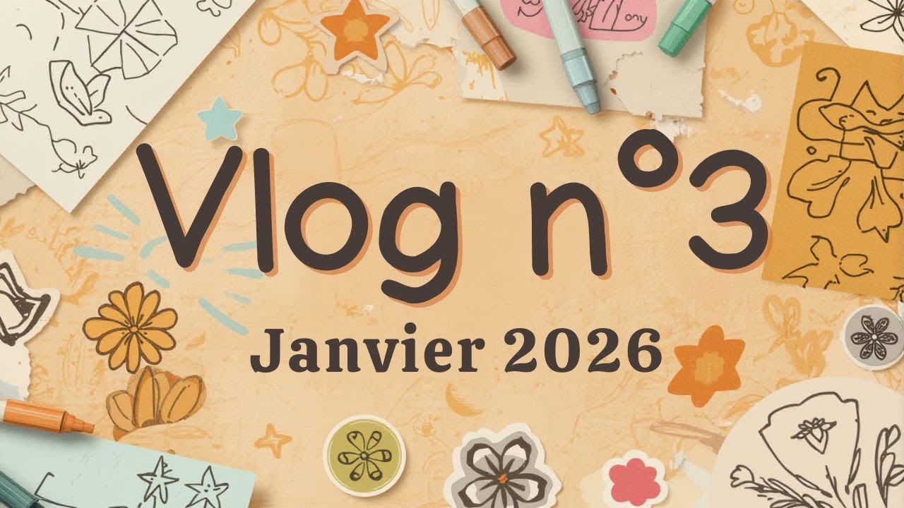 Vlog 26_3💜 Collage Stickers 💕 Colos finis 🎨 et beaucoup de BLABLA 🤩
