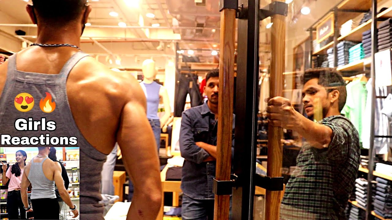 WHEN BODYBUILDER ENTER A MALL - Amazing Girls Reactions😍🔥| Part 8 | Epic Reactions | FMD