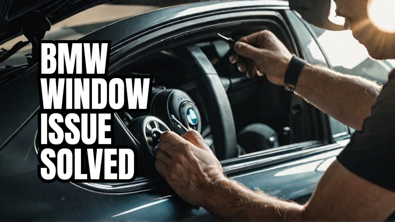 DIY BMW Window Repair That Actually WORKS! But not what you think!