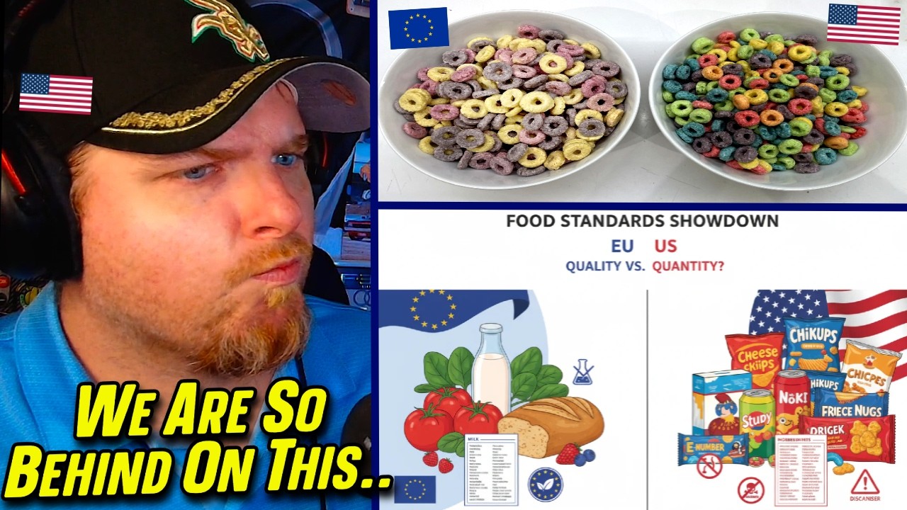 98 Minutes of European VS American Food Quality & Standards..