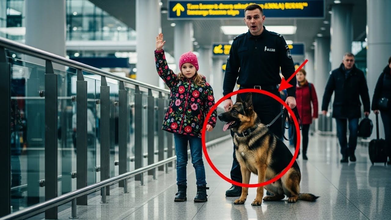 Dziki K9 łamie protokół – ale jedna dziewczyna dokładnie wie, jak go uspokoić