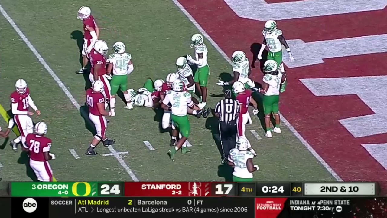 #3 Oregon vs Stanford WILD Ending | 2021 College Football