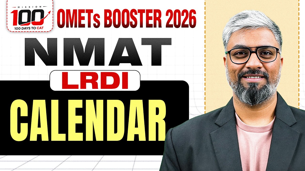 NMAT 2026 LRDI Preparation | Calendars | OMETs 2026 Exam Preparation