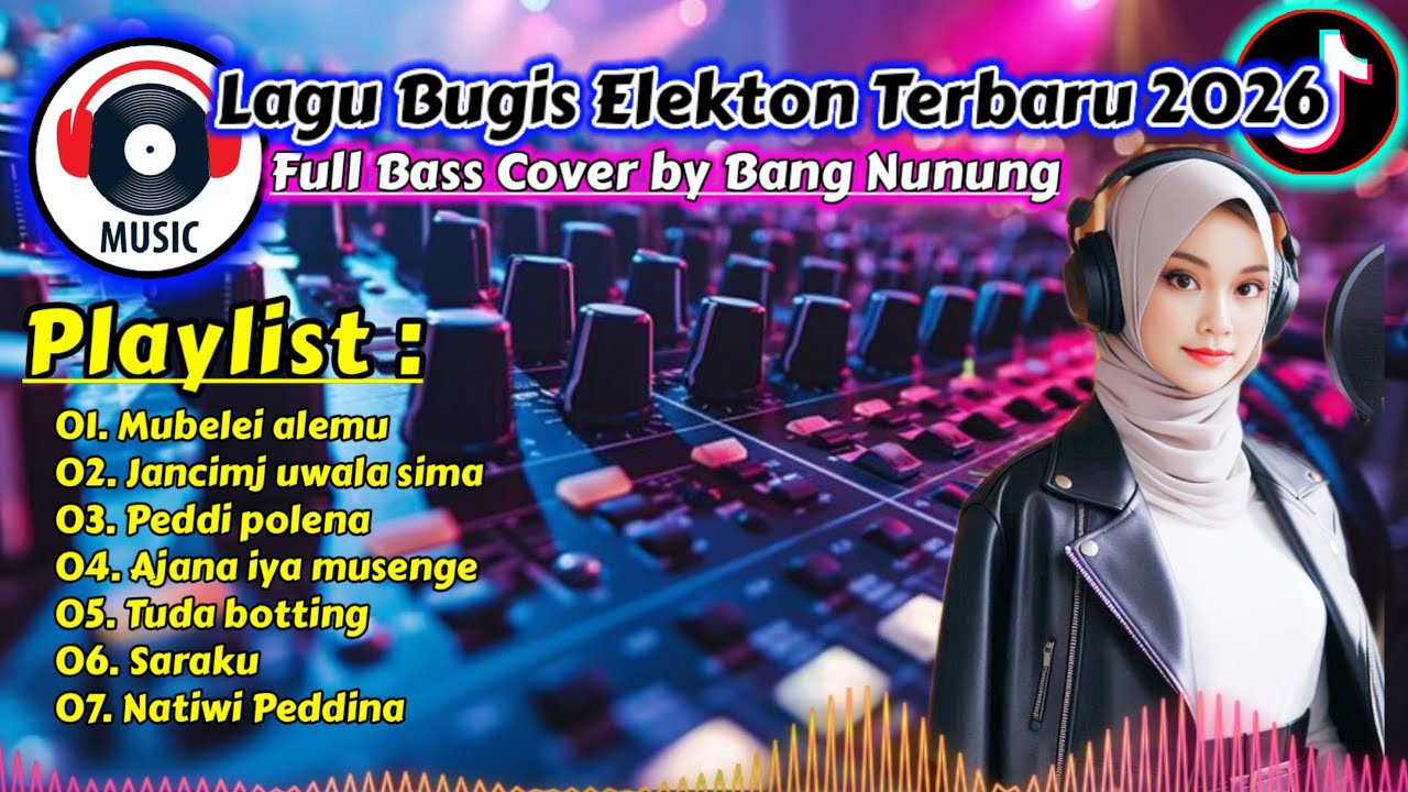 LAGU BUGIS ELEKTONE TERBARU 2026 Full bass Cover by Nunung