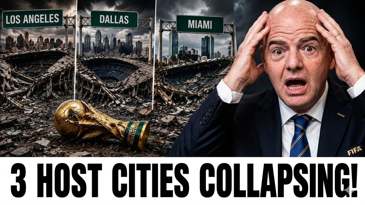 FIFA WORLD CUP 2026 WARNING: 3 Host Cities COLLAPSING!