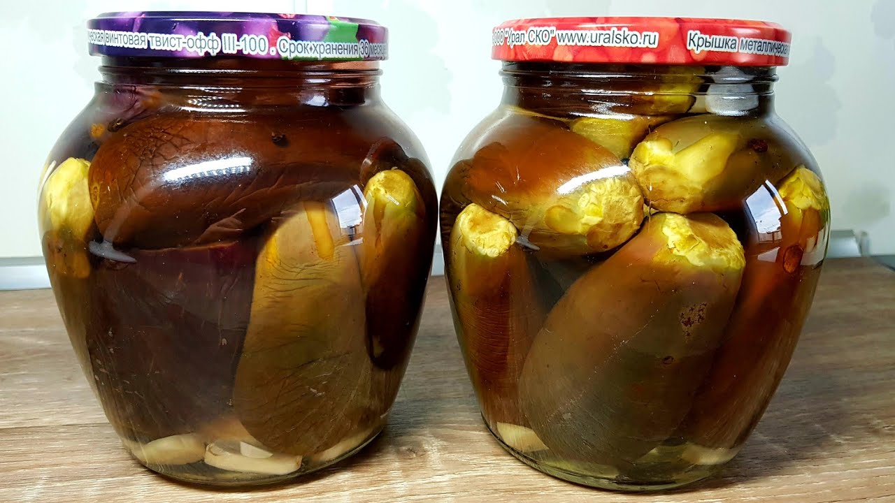 ЧТО Я ТОЛЬКО НЕ ДЕЛАЮ ИЗ ТАКИХ БАКЛАЖАНОВ ЗИМОЙ! МАРИНОВАННЫЕ БАКЛАЖАНЫ ПОД ГРИБЫ для САЛАТОВ!