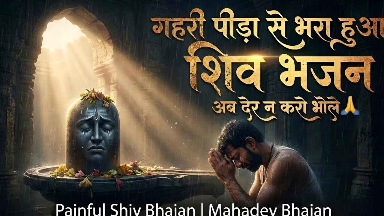 😭 गहरी पीड़ा से भरा शिव भजन | अब देर न करो भोले | Painful Shiv Bhajan | Mahadev Bhajan 2026