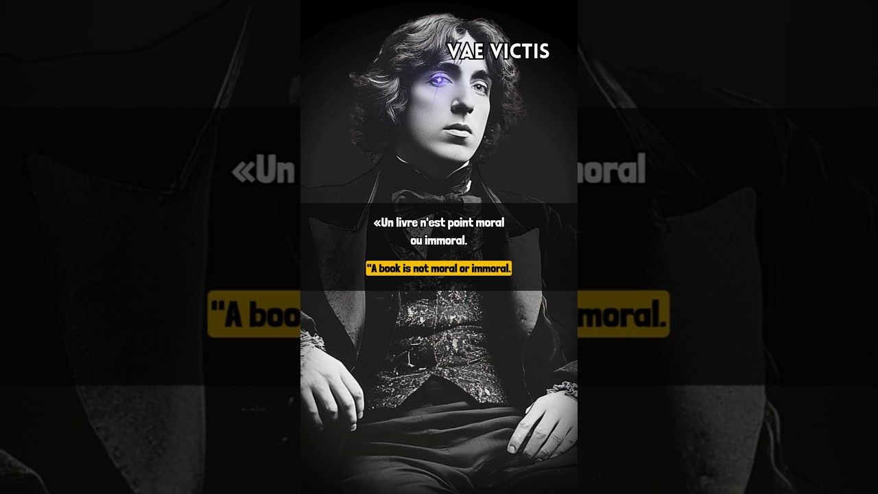 🇫🇷🇬🇧 CITATION DU JOUR  n&deg;153 🧠 Oscar Wilde #citation #short #philosophie
