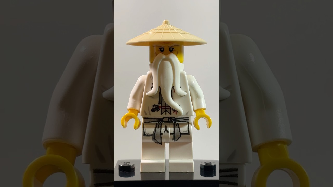 #legoninjago Восстание змей Сэнсэй Ву! #lego #ninjago 2012 Минифигурка!