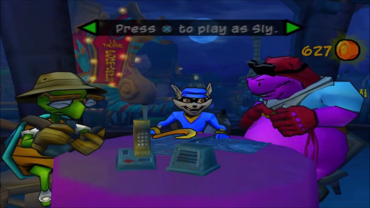 Sly 2 One-Hit KO Mode - Episode 3 (Bug Dimitri's Office - Waterpump Destruction)
