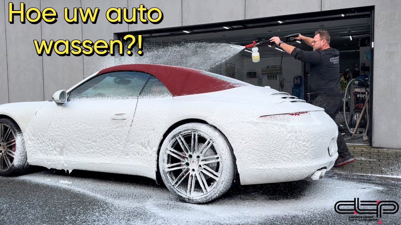 Hoe uw auto krasvrij wassen ?!