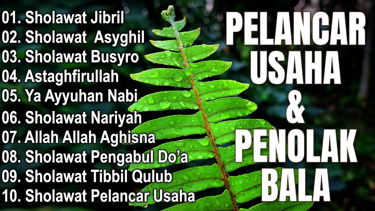 SHOLAWAT NABI TERBARU 2026 PALING BANYAK DICARI | FULL ALBUM | SHOLAWAT JIBRIL PENARIK REZEKI,BUSYRO